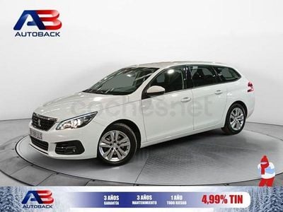 Usado Peugeot 308 SW Active 130 CV (95 kW) 2020 Blanco Familiar
