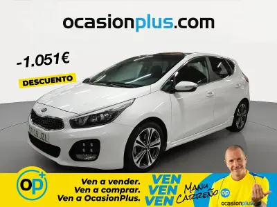 Usado Kia Ceed GT GT-Line 136 HP (100 kW) 2017 Branco