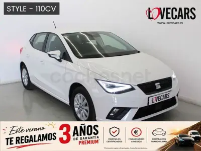 Usado Seat Ibiza Style 110 CV (80 kW) 2023 Blanco Utilitario