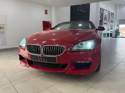 Usado BMW 640 Cabriolet 313 CV (230 kW) 2014 Rojo Descapotable