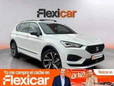 Usado Seat Tarraco 4Drive 200 CV (147 kW) 2022 Blanco SUV