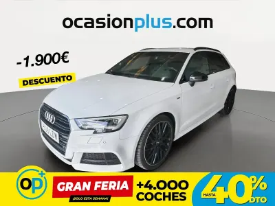 Usado Audi A3 S-Line 150 CV (110 kW) 2020 Blanco Berlina