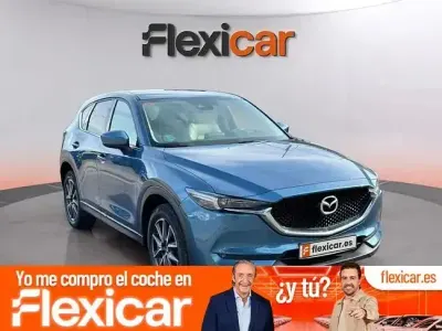 Usado Mazda CX-5 150 CV (110 kW) 2018 Azul SUV
