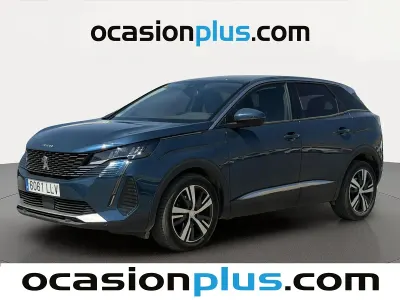 Usado Peugeot 3008 Allure 131 CV (96 kW) 2020 Azul SUV
