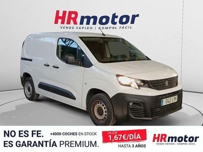 Usado Peugeot Partner 102 CV (75 kW) 2021 Blanco Monovolumen