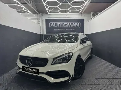 Usado Mercedes CLA45 AMG Shooting Brake AMG 381 CV (280 kW) 2016 Blanco Familiar