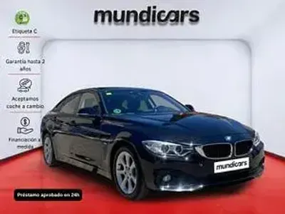 Usado BMW 418 Gran Coupé Comfort Edition 150 CV (110 kW) 2015 Negro Coupe