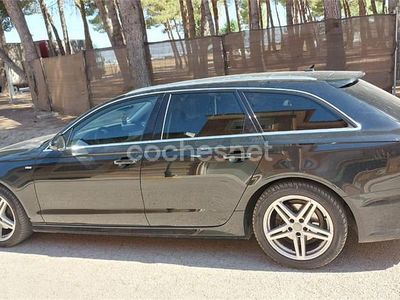 Usado Audi A6 150 CV (110 kW) 2017 Negro Familiar