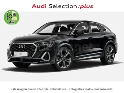 Usado Audi Q3 Sportback Sport 150 CV (110 kW) 2020 Negro SUV