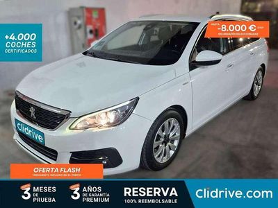 Usado Peugeot 308 SW Style 99 CV (72 kW) 2019 Blanco Familiar