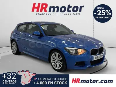 Brugt BMW 116 M Sport 116 HK (85 kW) 2013 Blå Hatchback