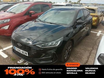 Usado Ford Focus ST-Line 125 CV (91 kW) 2023 Negro Berlina