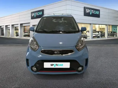 Begagnad Kia Picanto 67 HK (49 kW) 2016 Blå Halvkombi