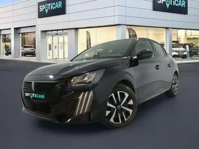 Usado Peugeot 208 Style 101 CV (74 kW) 2025 Negro Utilitario