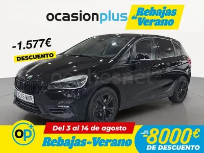Usado BMW 218 140 CV (102 kW) 2020 Negro Familiar
