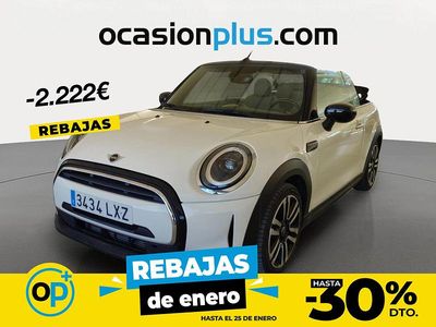 Blanco Usado 2022 Mini Cooper Cabriolet Descapotable | 21.590 € (Precio justo)