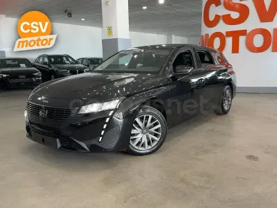 Usado Peugeot 308 SW Active 130 CV (95 kW) 2022 Negro Familiar