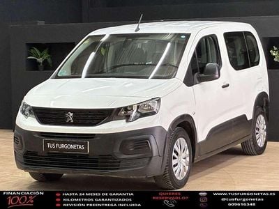 Usado Peugeot Rifter Active 102 CV (75 kW) 2021 Blanco Monovolumen
