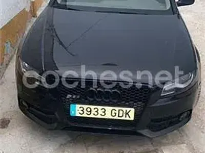 Usado Audi A4 143 CV (105 kW) 2008 Negro Berlina