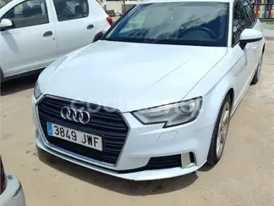 Usado Audi A3 Sport 110 CV (80 kW) 2017 Blanco Berlina