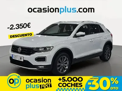 Usado VW T-Roc Sportline 150 CV (110 kW) 2022 Gris SUV