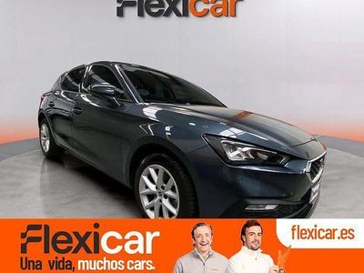 Usado Seat Leon Style 115 CV (84 kW) 2020 Azul Utilitario