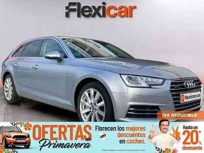 Usado Audi A4 190 CV (139 kW) 2017 Gris / plata Familiar