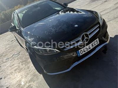 Negro Usado 2015 Mercedes C180 AMG line Berlina | 18.500 € (Precio justo)