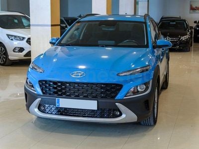 Azul Usado 2021 Hyundai Kona SUV | 16.390 € (Precio justo)