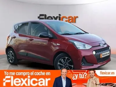 Usado Hyundai i10 GO! 67 CV (49 kW) 2018 Rojo Utilitario