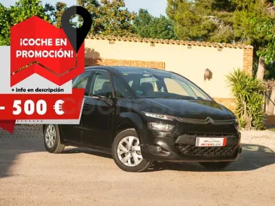 Usado Citroën C4 Picasso First 110 CV (80 kW) 2016 Negro Monovolumen