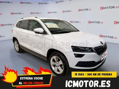 Usado Skoda Karoq Ambition 150 CV (110 kW) 2018 Blanco SUV