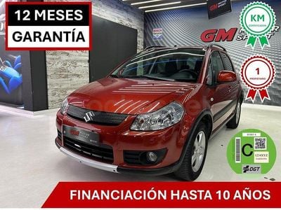 Usado Suzuki SX4 GLX 107 CV (78 kW) 2007 Granate SUV