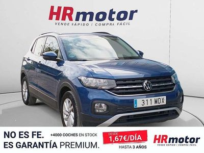 Usado VW T-Cross Advance 111 CV (81 kW) 2023 Azul SUV
