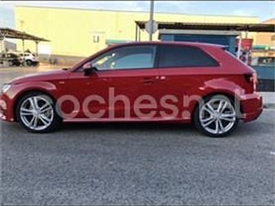 Usado Audi A3 S-Line 150 CV (110 kW) 2017 Rojo Berlina