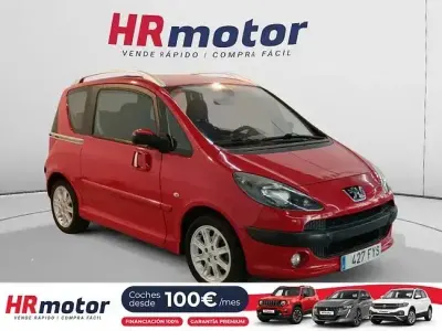 Usado Peugeot 1007 70 CV (51 kW) 2007 Rojo Monovolumen