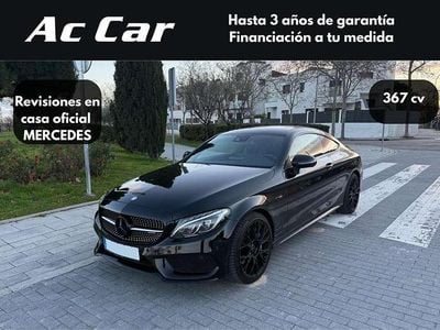 Usado Mercedes C43 AMG AMG 367 CV (269 kW) 2017 Negro Coupe