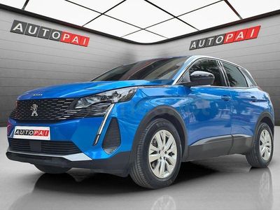 Usado Peugeot 3008 Active 130 CV (95 kW) 2022 Azul SUV