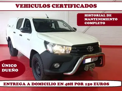 Usado Toyota HiLux 150 CV (110 kW) 2020 Blanco Pickup/Camioneta