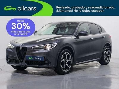 Usado Alfa Romeo Stelvio Veloce 209 CV (153 kW) 2021 Gris SUV