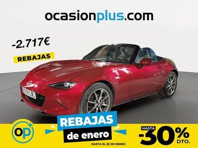Rojo Usado 2022 Mazda MX5 Descapotable | 29.390 € (Precio justo)
