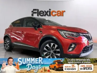 Usado Renault Captur Techno 90 CV (66 kW) 2024 Rojo SUV