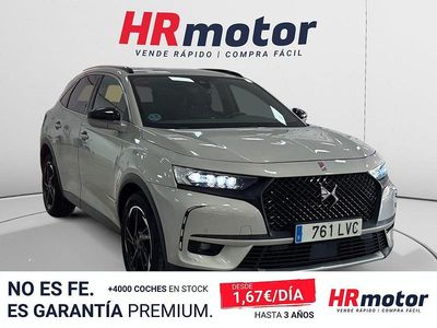 Usado DS Automobiles DS7 Crossback Performance 131 CV (96 kW) 2021 Gris SUV