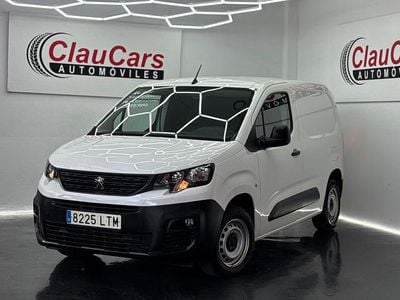 Usado Peugeot Partner S 100 CV (73 kW) 2021 Blanco Monovolumen