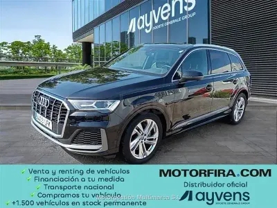 Usado Audi Q7 S-Line 231 CV (169 kW) 2020 Negro SUV