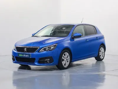 Usado Peugeot 308 Active 100 CV (73 kW) 2020 Azul Berlina
