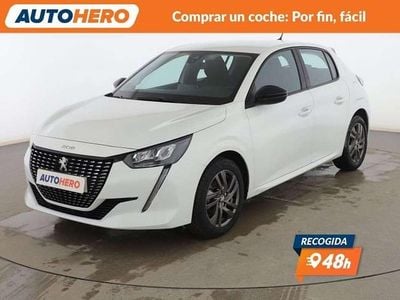 Usado Peugeot 208 Active 75 CV (55 kW) 2022 Blanco Utilitario