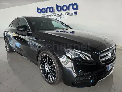 Usado Mercedes E220 194 CV (142 kW) 2018 Negro Berlina