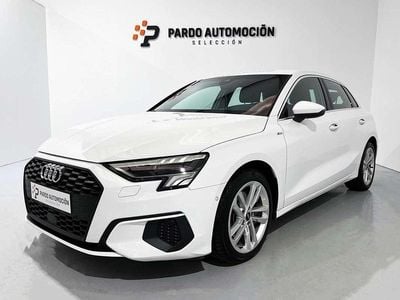 Usado Audi A3 Sportback 150 CV (110 kW) 2021 Blanco Utilitario