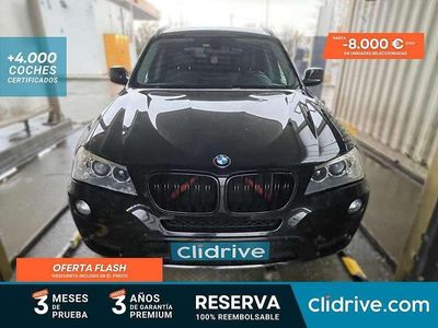 Usado BMW X3 177 CV (130 kW) 2013 Negro SUV